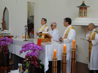 台南主教參與感恩祭
